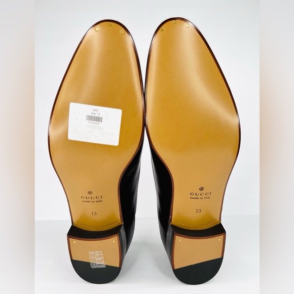 Gucci Oxford Suede Leather GG Logo Lace-up Men Loafers UK 13 - US 13.5 - EU 47 - Picture 7 of 9